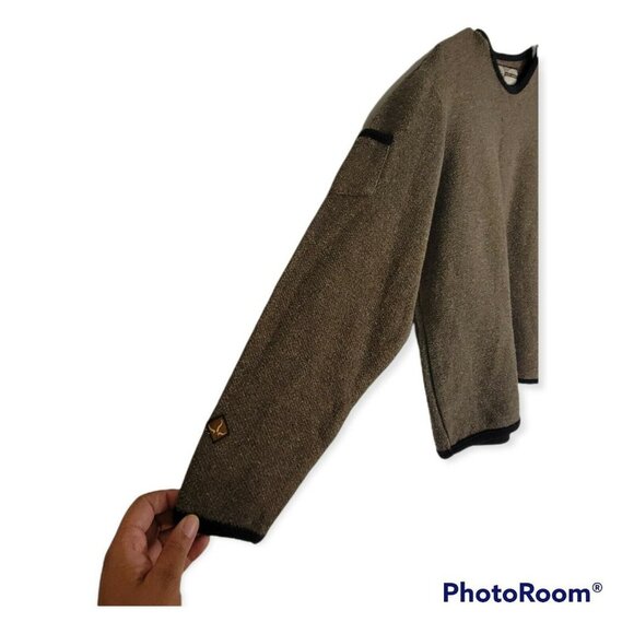 Prana Breath Cotton Blend Knit Pullover Size M - Picture 3 of 5